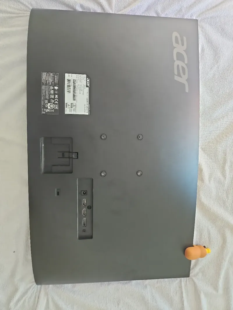 Monitor Acer 27 Negro/Gris afbeelding 2