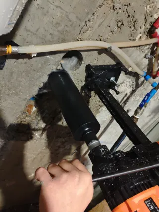 Máquina de perforar hormigón