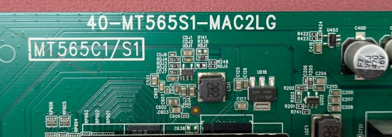 Placa base 40-MT565S1-MAC2LG para TV Thomson 32HB5426 afbeelding 4