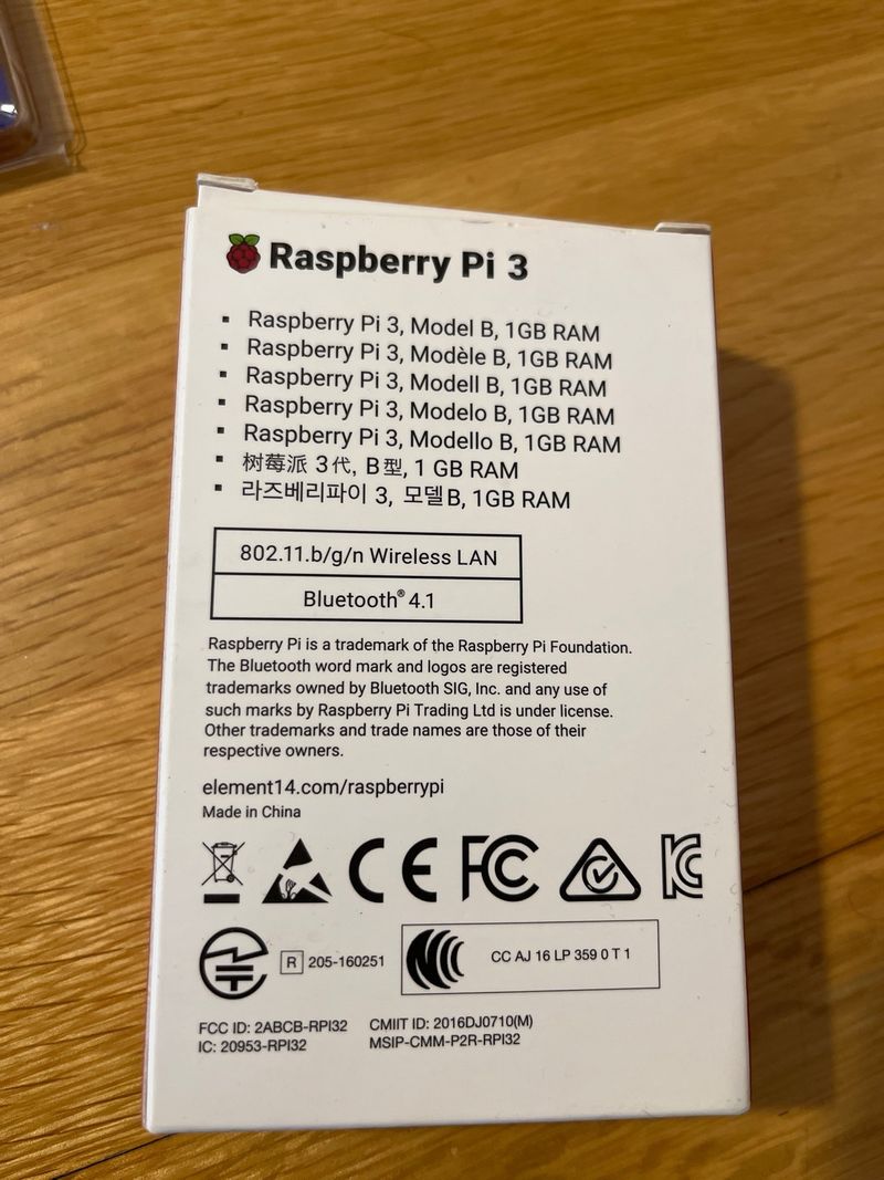 Raspberry Pi 3 Model B con NOOBS afbeelding 2