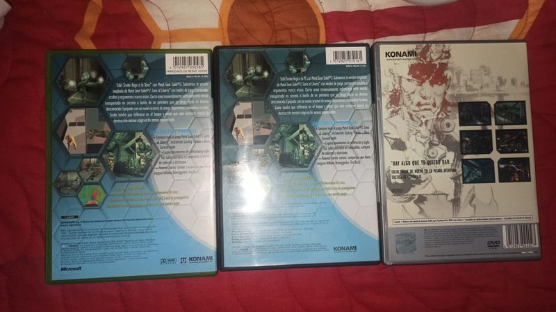 Juego Metal Gear Solid 2 para PC, Xbox, PS2 afbeelding 3