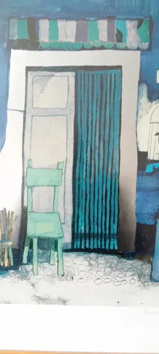 Litografía Rosina Wachtmeister 49x65