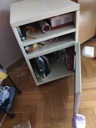 Armario metálico de oficina beige