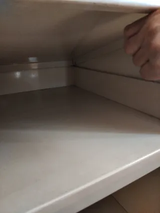Armario metálico de oficina beige