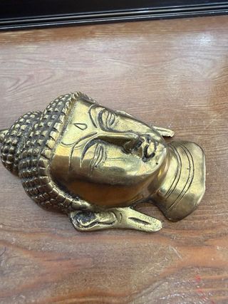 Cabeza de Buda de Bronce