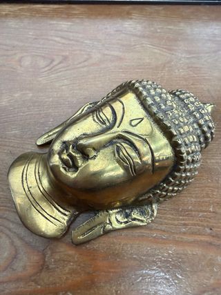 Cabeza de Buda de Bronce