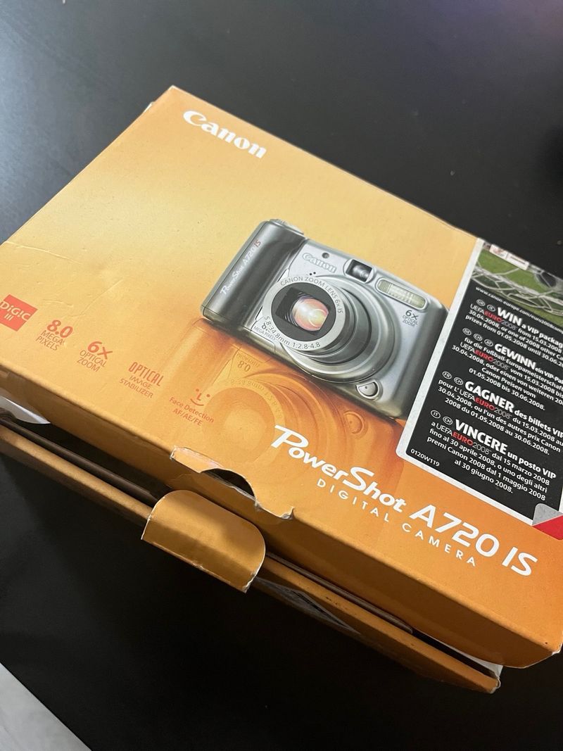 Canon PowerShot A720 IS 8.0 MP Cámara Digital afbeelding 6