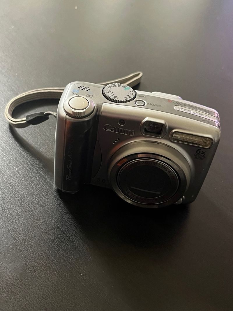 Canon PowerShot A720 IS 8.0 MP Cámara Digital afbeelding 2