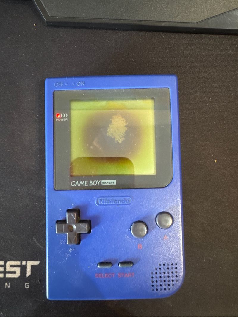 Nintendo Game Boy Pocket Azul Reparar