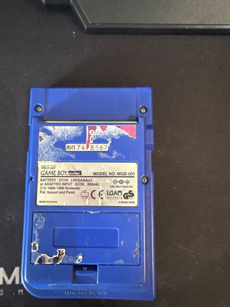 Nintendo Game Boy Pocket Azul Reparar afbeelding 2