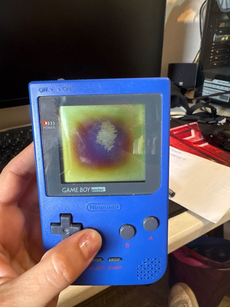 Nintendo Game Boy Pocket Azul Reparar afbeelding 6