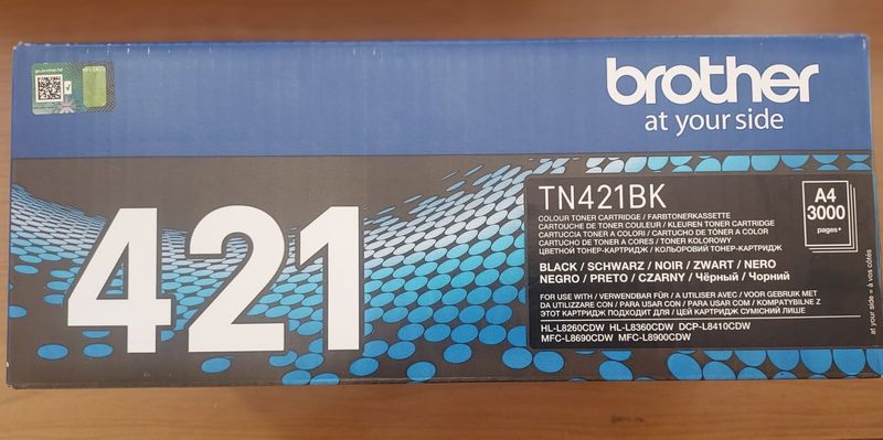 Tóner Brother TN421BK Negro - 3000 páginas