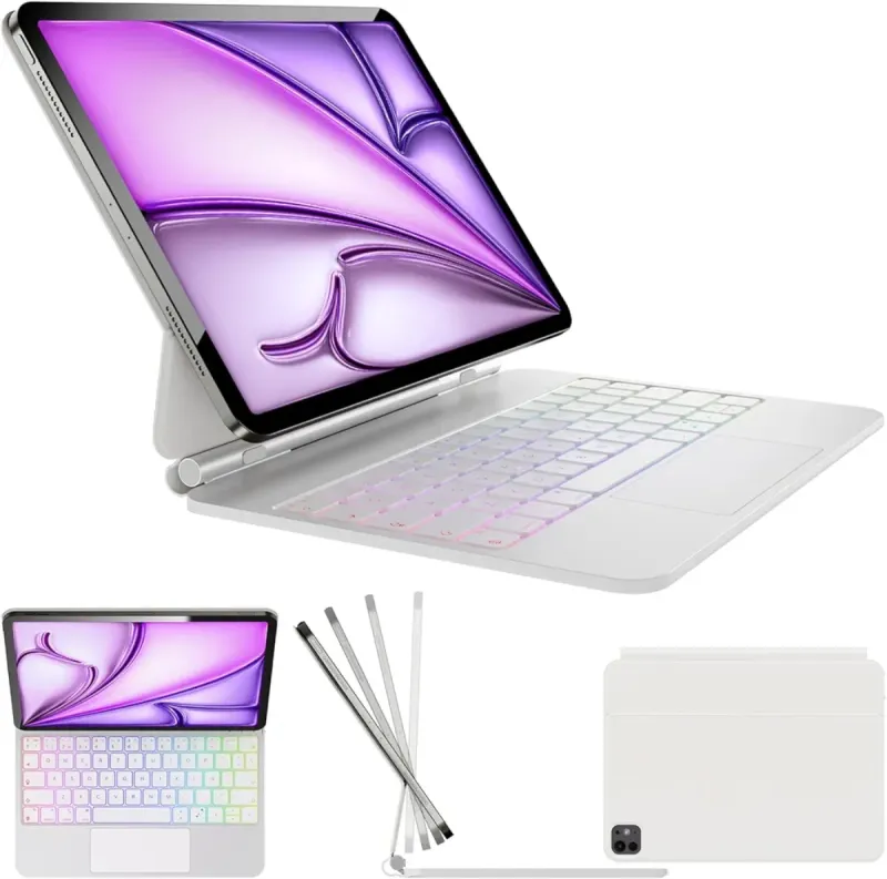 Funda Teclado iPad Air/Pro 11 Blanco