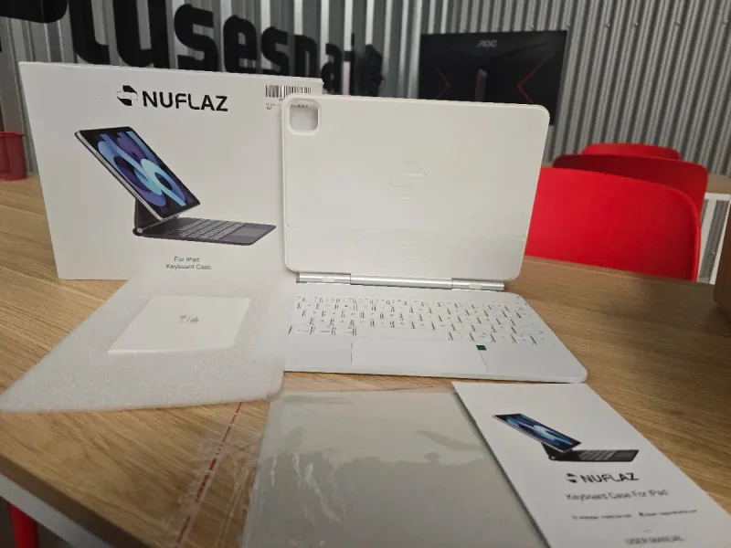 Funda Teclado iPad Air/Pro 11 Blanco afbeelding 2