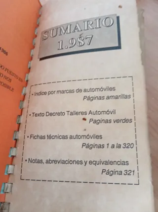 Guía Datos Técnicos Automóviles DATOMOTOR 87