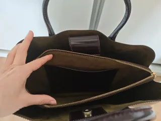 Bolso Bimba y Lola Marrón Charol