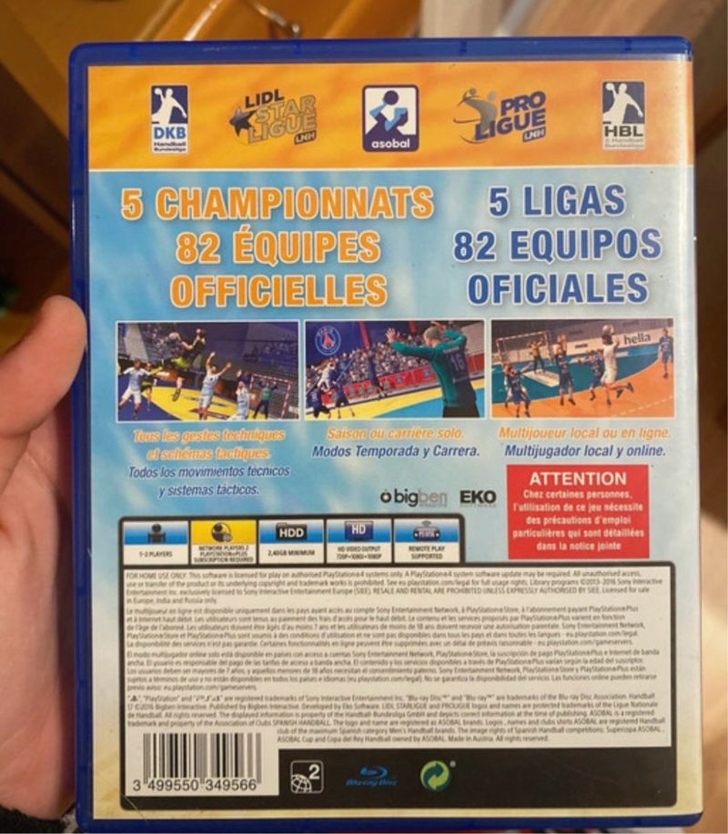 Handball 17 PS4 afbeelding 3