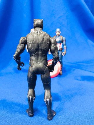 Lote 4 figuras superhéroes Marvel