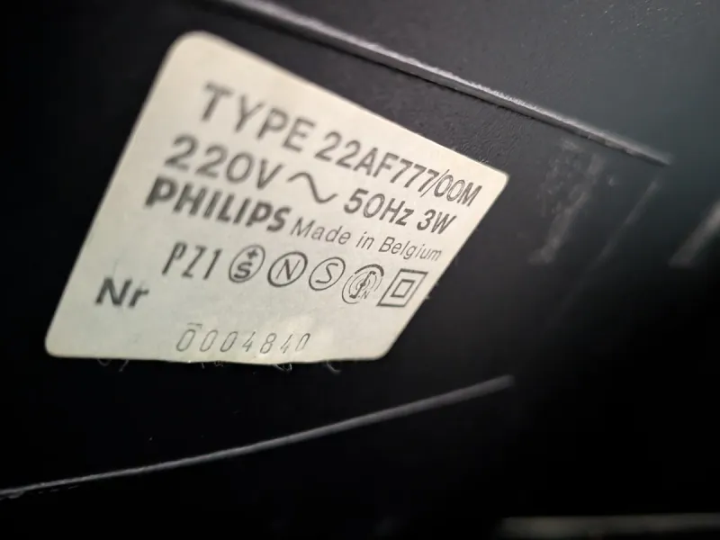 Giradischi Philips AF-777 Control Directo Automático afbeelding 8