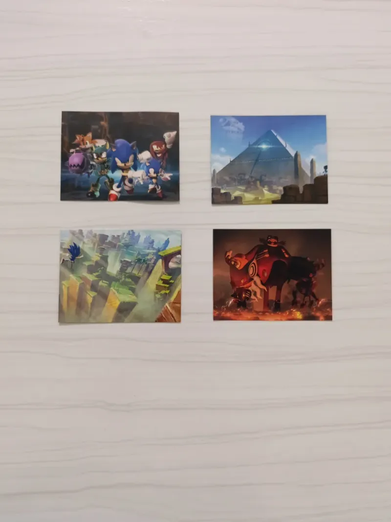 Postales Sonic Forces SEGA