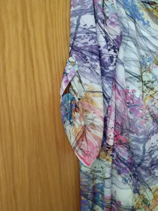 Vestido estampado multicolor