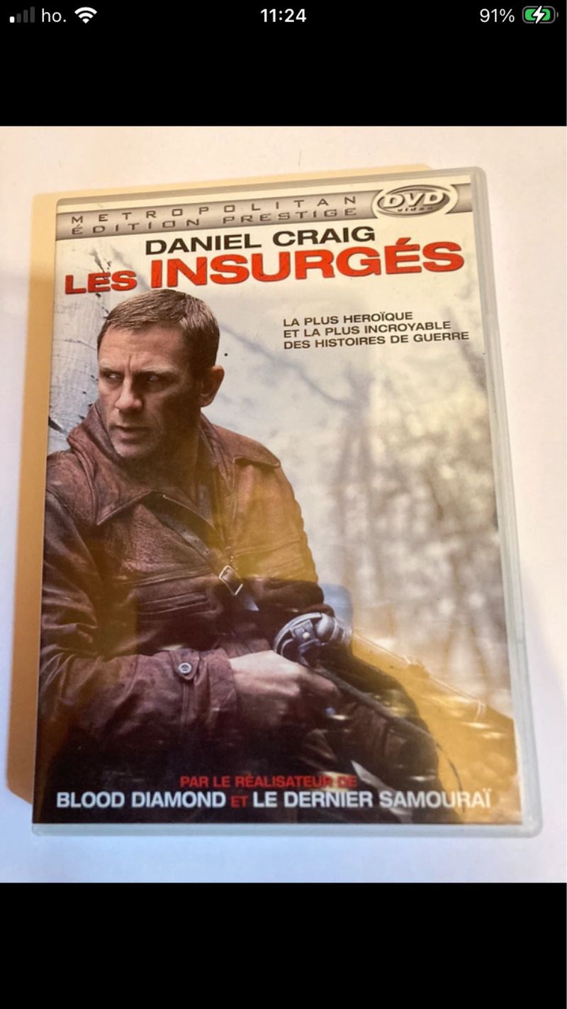 DVD Les Insurgés - Daniel Craig