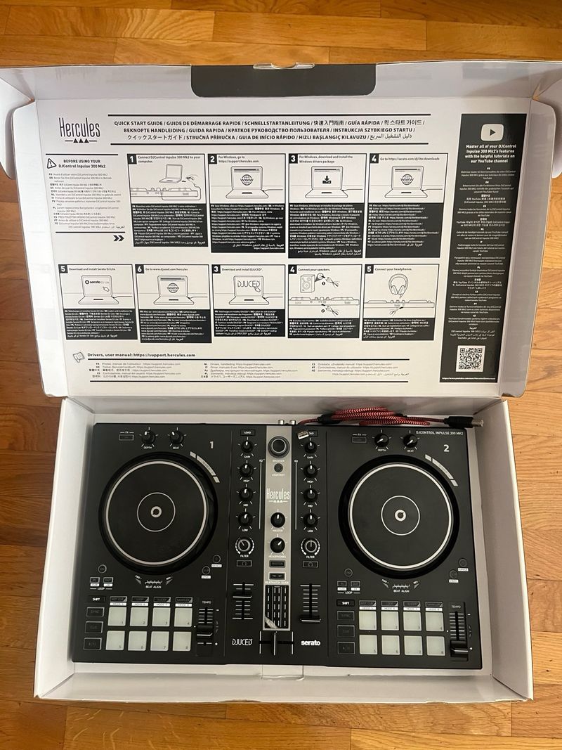 Mesa de Mezclas HERCULES INPULSE 300 MK2 afbeelding 2