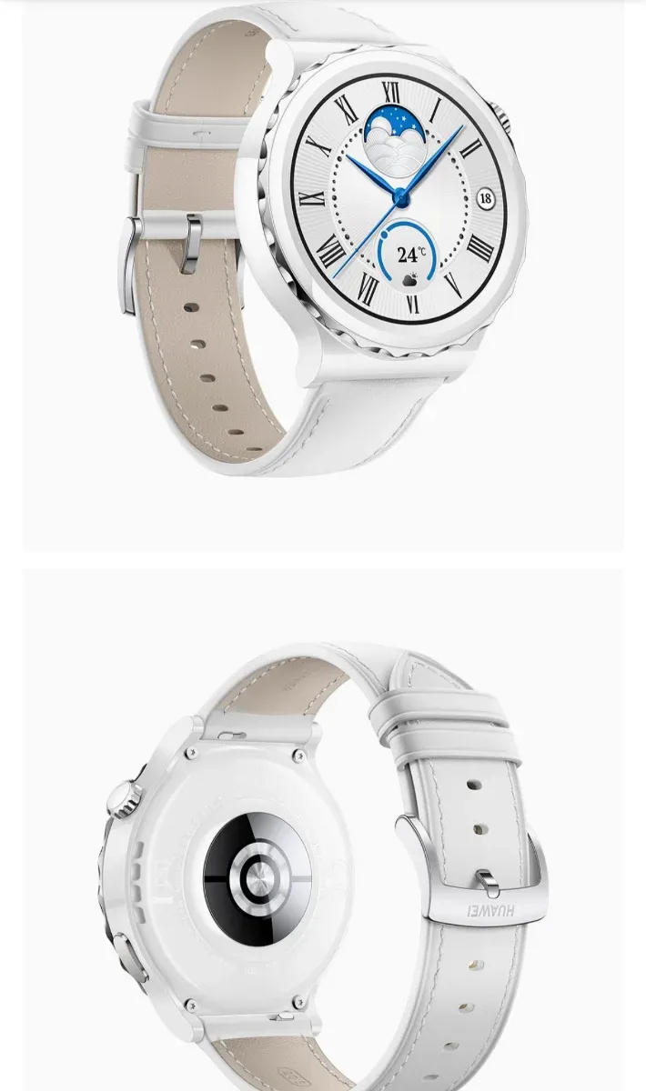 Huawei Watch GT 3 Pro Plata/Blanco afbeelding 2