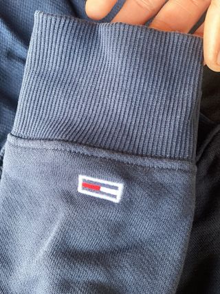 Felpa Tommy Jeans Blu Uomo Taglia M