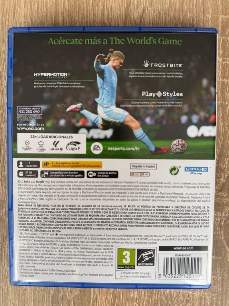 FC 24 PS5 EA Sports Videojuego afbeelding 2