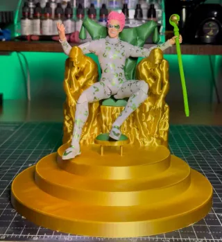 McFarlane Riddler Throne Batman Forever