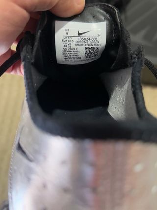 Nike Air Metal Superfly Zapatillas Negras/Plata