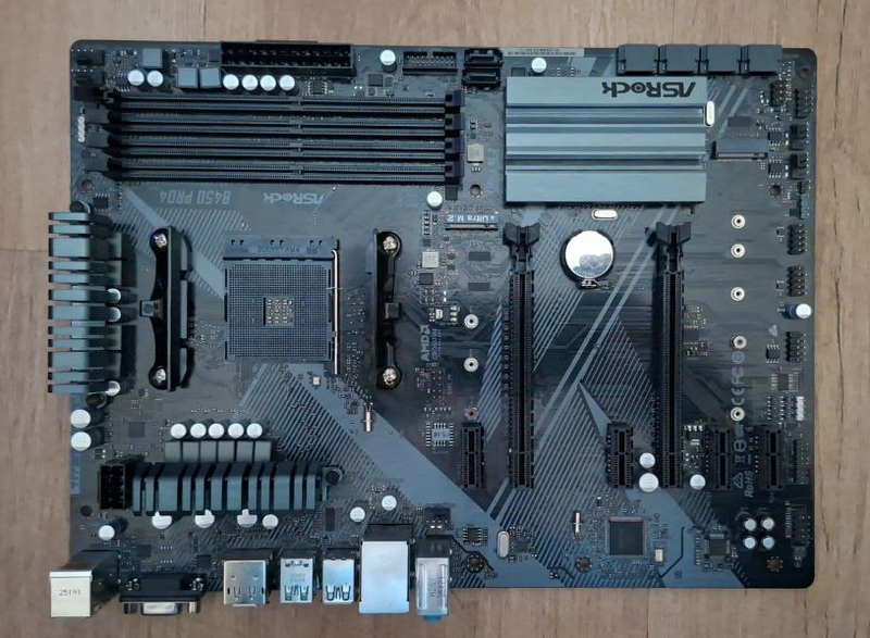 Placa Base ASRock B450 Pro4 R2.0 ATX DDR4 AM4 afbeelding 4
