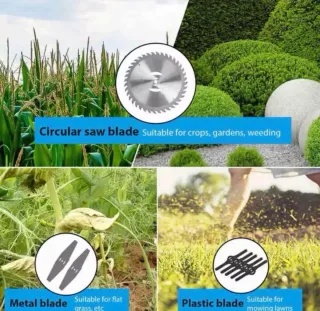 Tagliasiepi Elettrico con 2 Batterie