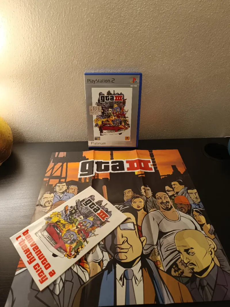 GTA III PS2 Edición Platino Italiana afbeelding 3