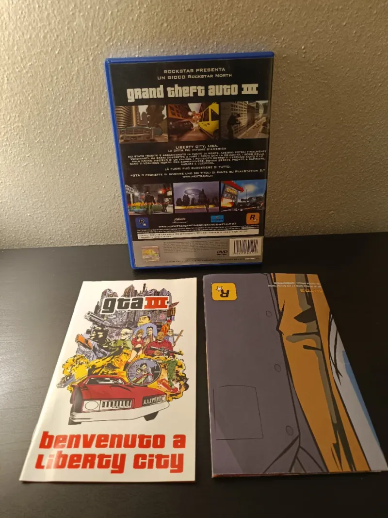 GTA III PS2 Edición Platino Italiana afbeelding 4