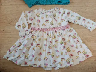 Conjunto vestido y torera niña 1 año