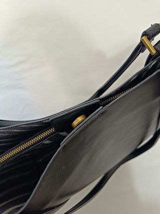 Bolso shopper negro Zara