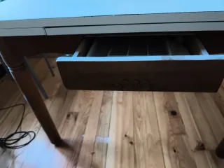 Mesa de cocina extensible 70x110