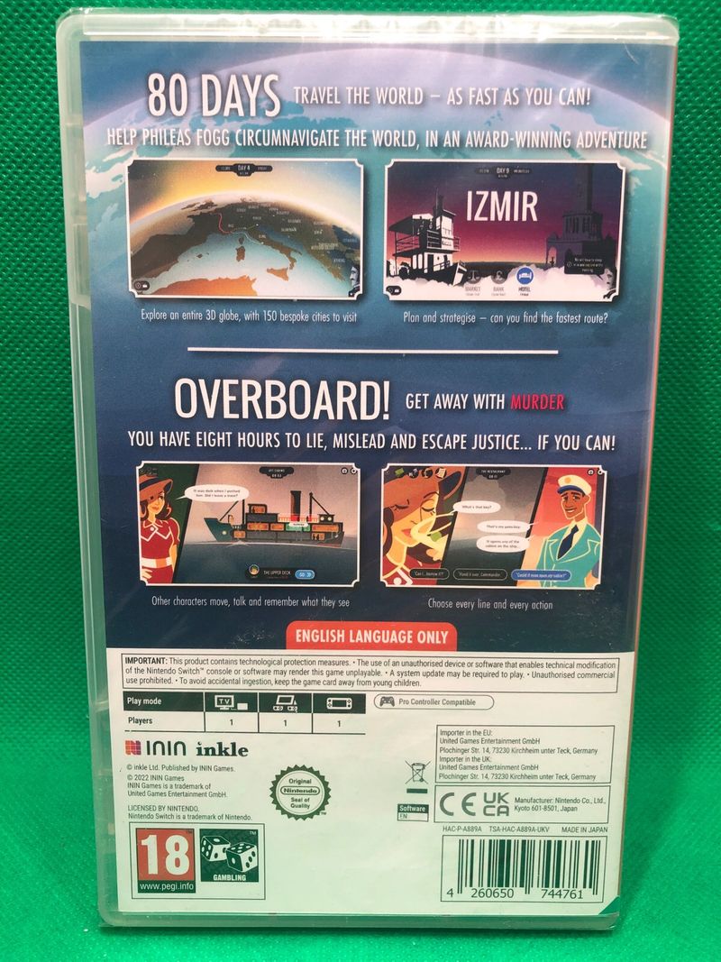 80 Days & Overboard! Switch NUEVO afbeelding 2