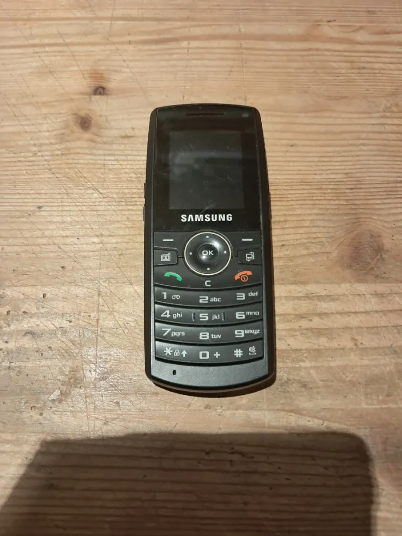 Teléfono móvil Samsung SGH Z170 Negro