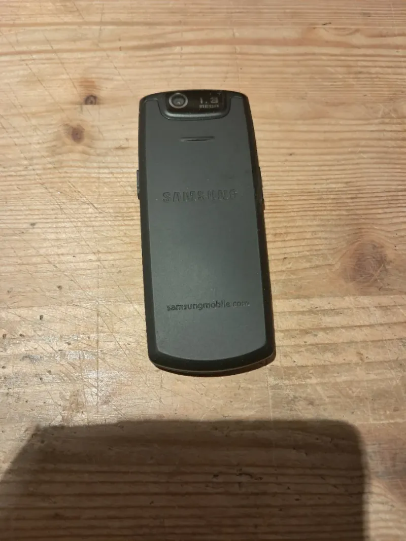 Teléfono móvil Samsung SGH Z170 Negro afbeelding 2