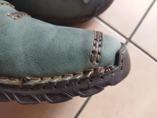 Scarpe uomo verde oliva taglia 43 artigianali