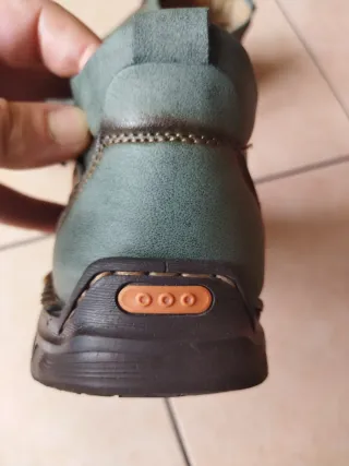 Scarpe uomo verde oliva taglia 43 artigianali