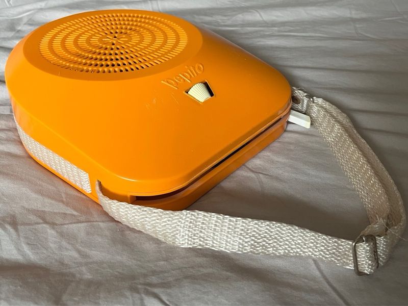 Tocadiscos Portátil Vintage Mangiadischi afbeelding 3