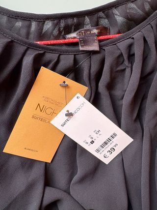 Vestido fiesta lentejuelas BLANCO Talla S