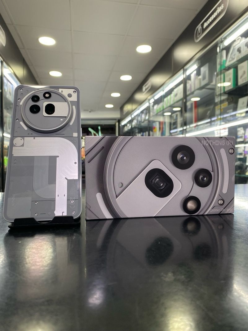 Nothing Phone (3a) Pro 256GB Gris afbeelding 4