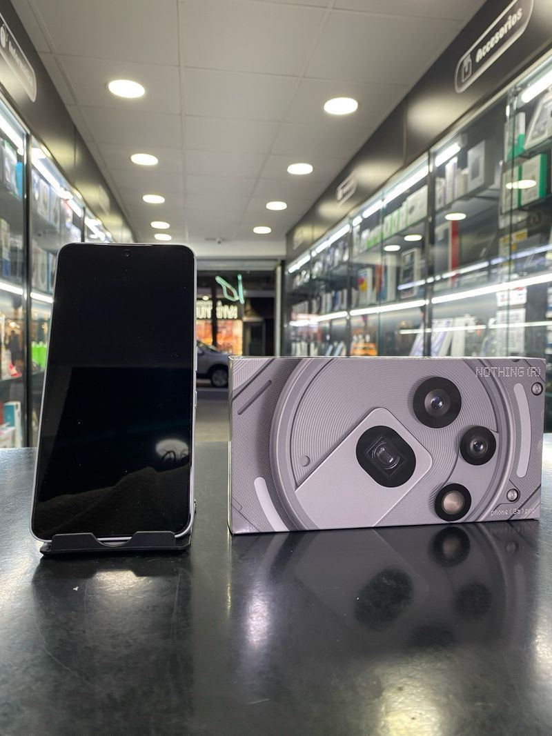 Nothing Phone (3a) Pro 256GB Gris afbeelding 5