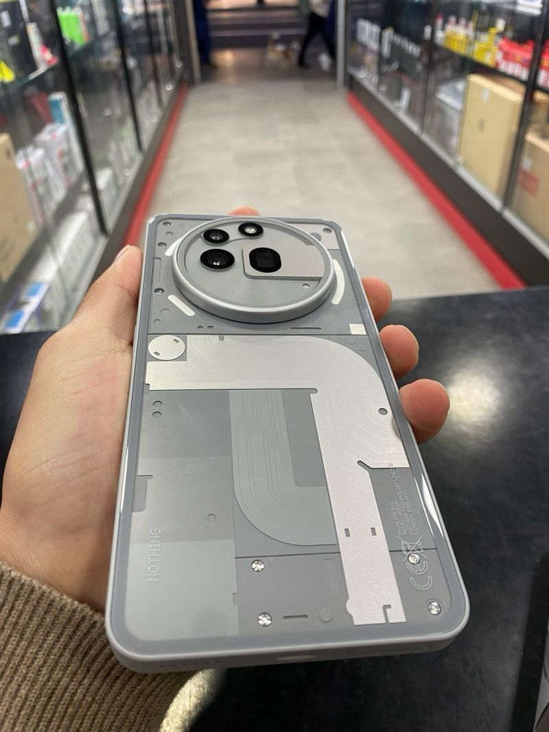 Nothing Phone (3a) Pro 256GB Gris afbeelding 11
