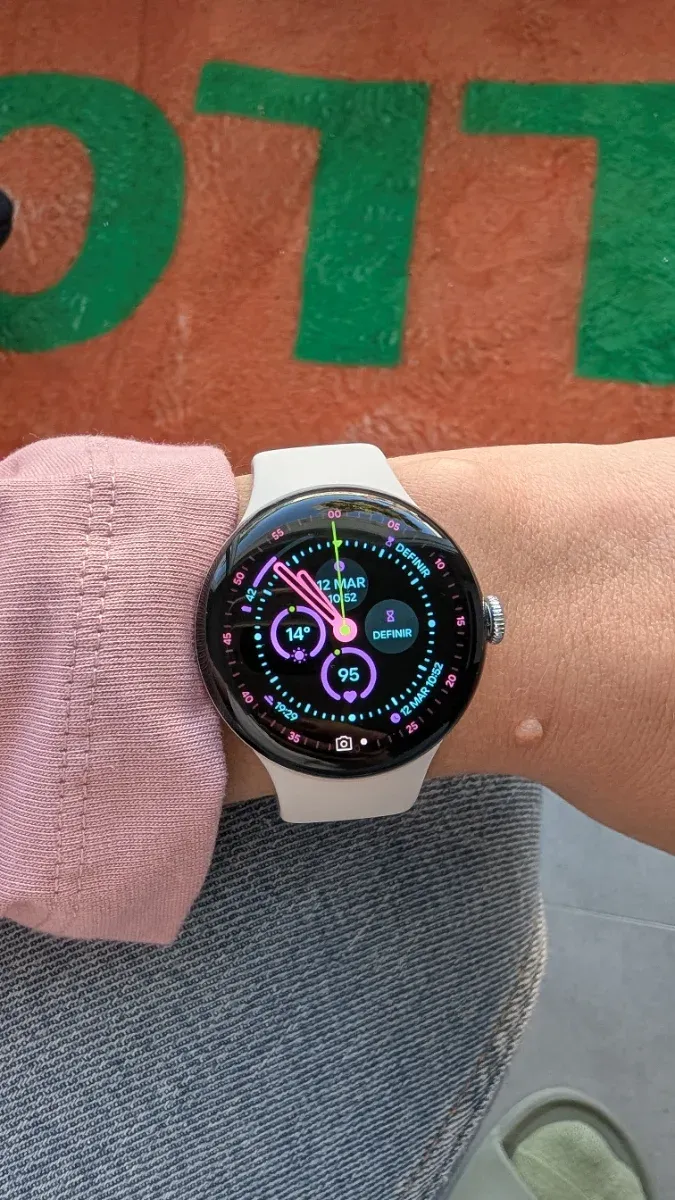 Google Pixel Watch 4 41 mm porcelana wi-fi afbeelding 2